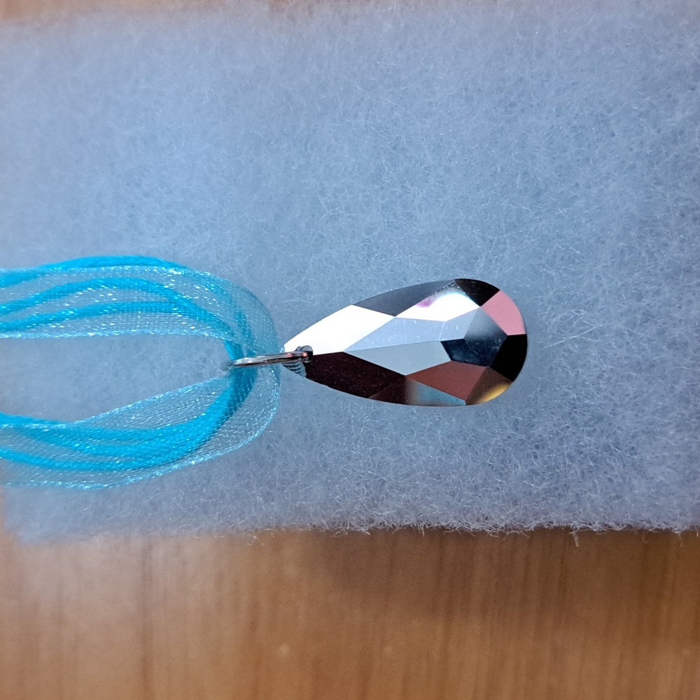 🔥CLEARANCE! Mysterious Ocean Crystal Marquise Necklace - Picture 6 of 6
